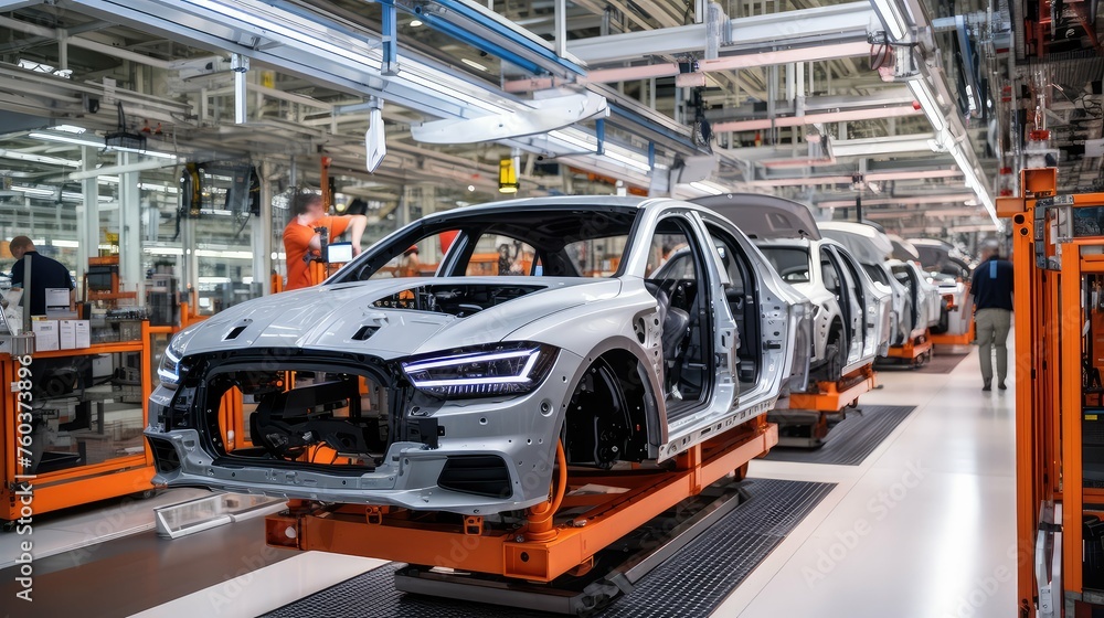 automation connected automobile plant illustration production digitalization, internet of, things iot automation connected automobile plant automation connected automobile plant illustration production digitalization, internet of, things iot automation connected automobile plant
