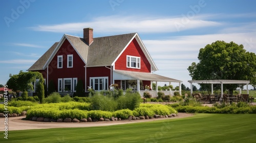 barn real farmhouse building illustration country vintage, homestead rural, authentic cozy barn real farmhouse building