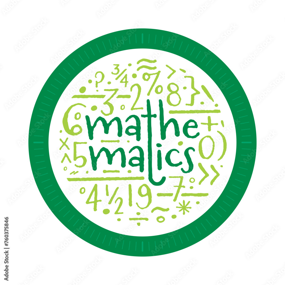 math word and math symbols in circle. round math background concept. mathematics and symbols for education, business math word and math symbols in circle. round math background concept. mathematics and symbols for education, business