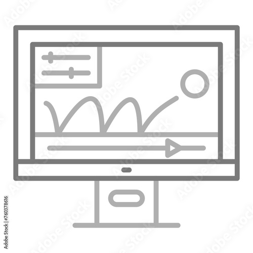 Motion Graphics Icon