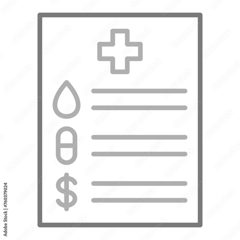 Obraz premium Bill Icon