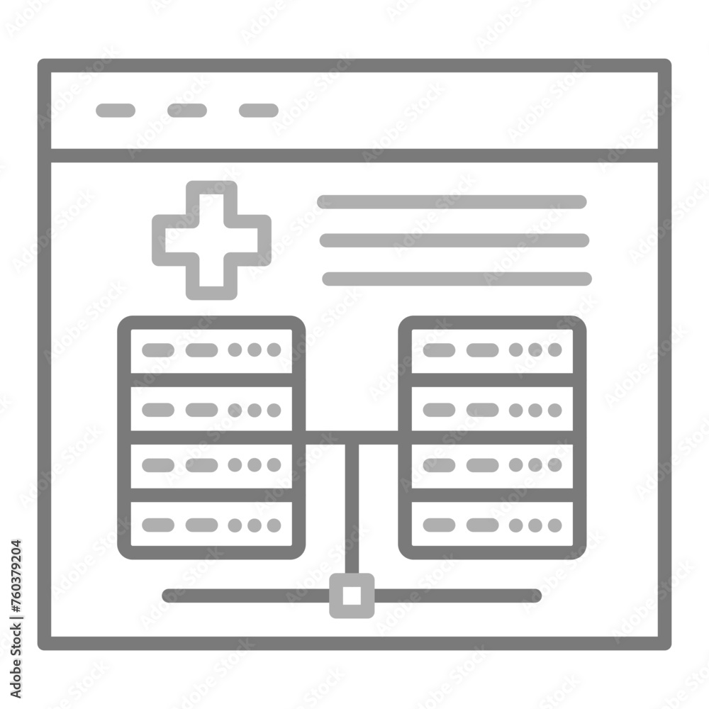 Online database Icon Online database Icon