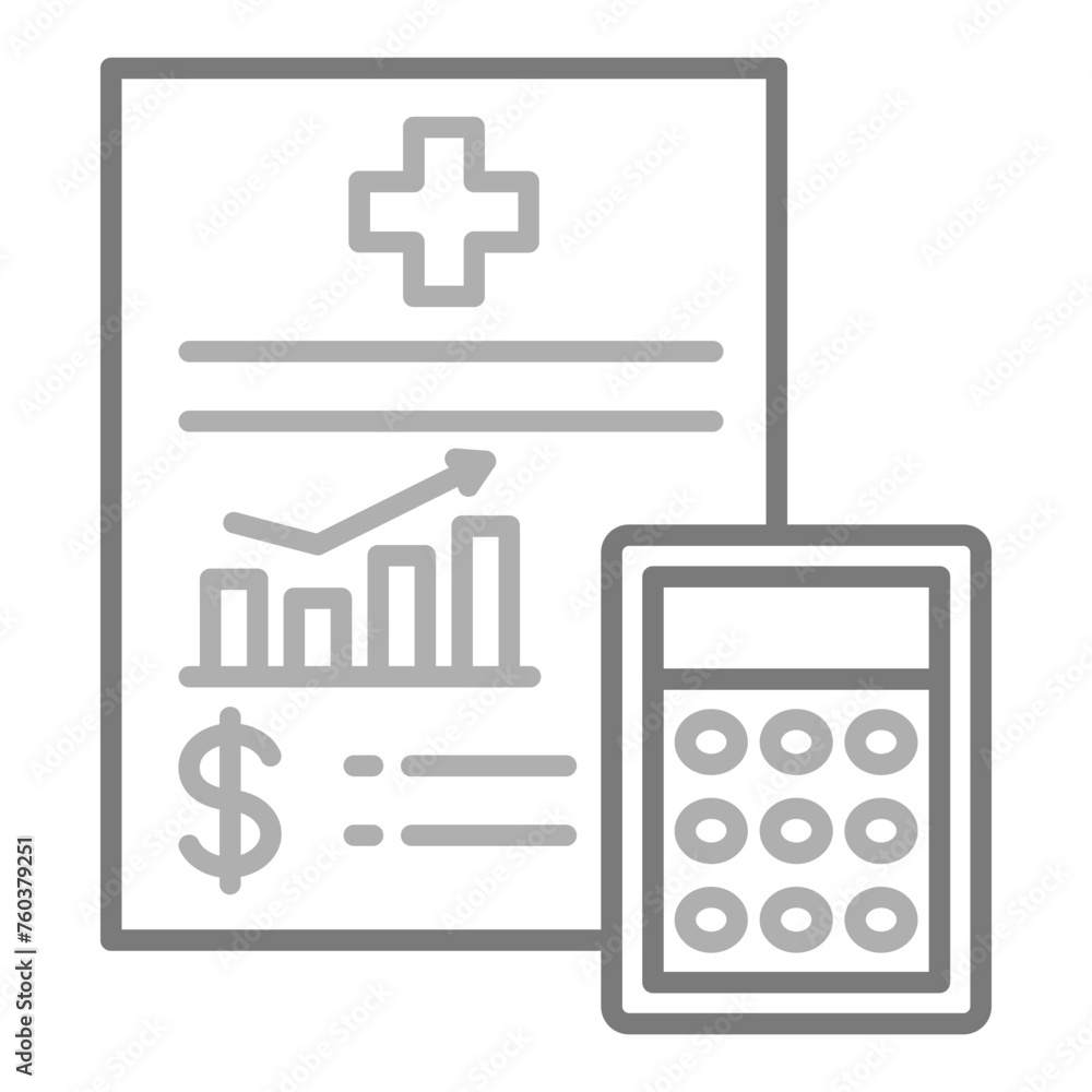 Obraz premium Expenses Icon