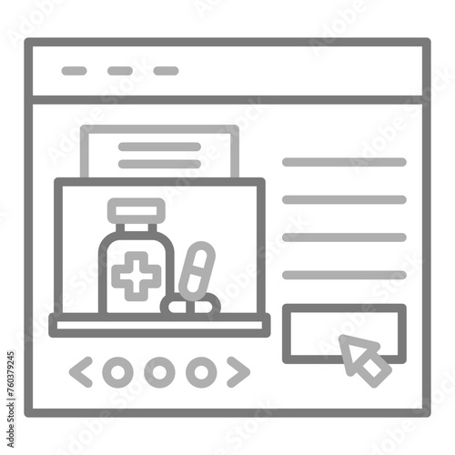 Online pharmacy Icon