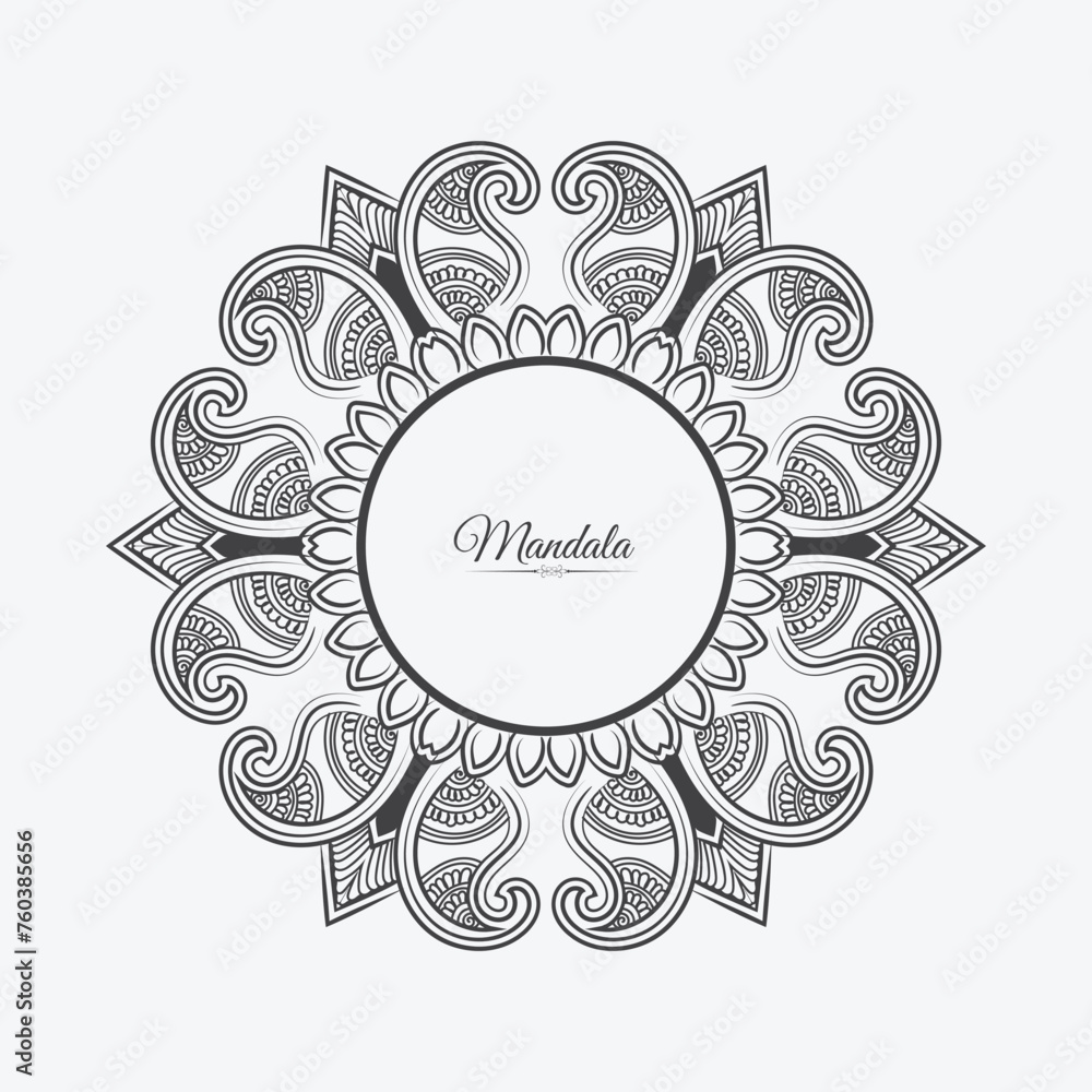 Vector luxury mandala template background and ornamental design for coloring page, greeting card, invitation, tattoo, floral mandala. Vector luxury mandala template background and ornamental design for coloring page, greeting card, invitation, tattoo, floral mandala.