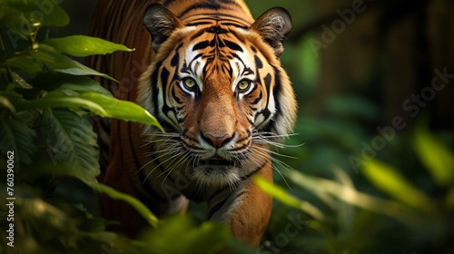 tiger in the forest © Muhammad
