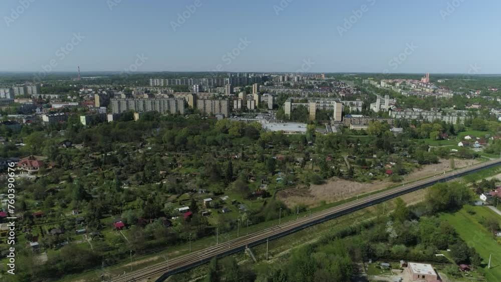 Beautiful Landscape Tarnow Aerial View Poland Beautiful Landscape Tarnow Aerial View Poland