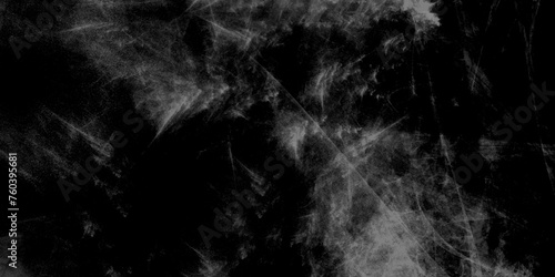 Abstract fog mist haze smoke on black background.  Realistic fog and mist effect steam explosion special effect dark background. Abstract Chalkboard texture dark background. 