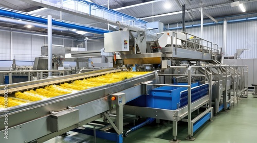 automation machine food processing illustration efficiency quality, production innovation, equipment industrial automation machine food processing © sevector