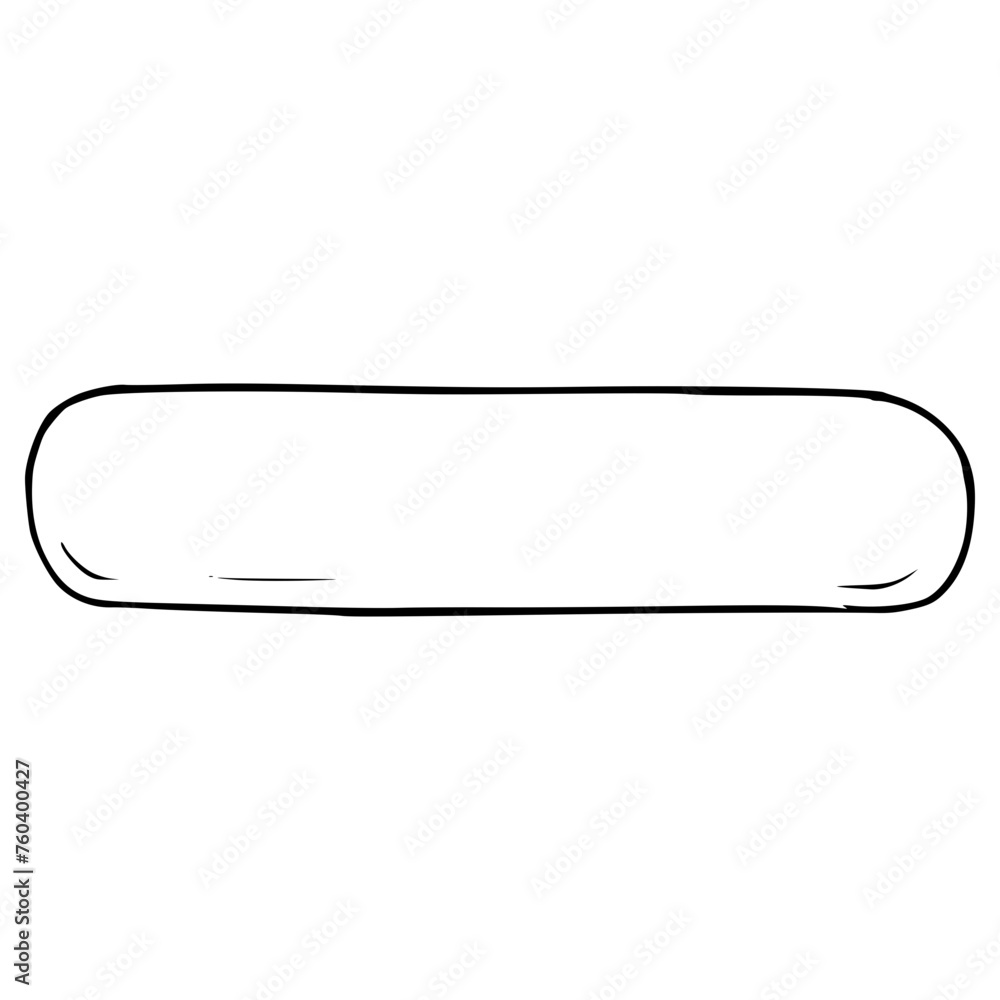 minus math icon illustration hand drawn outline vector minus math icon illustration hand drawn outline vector