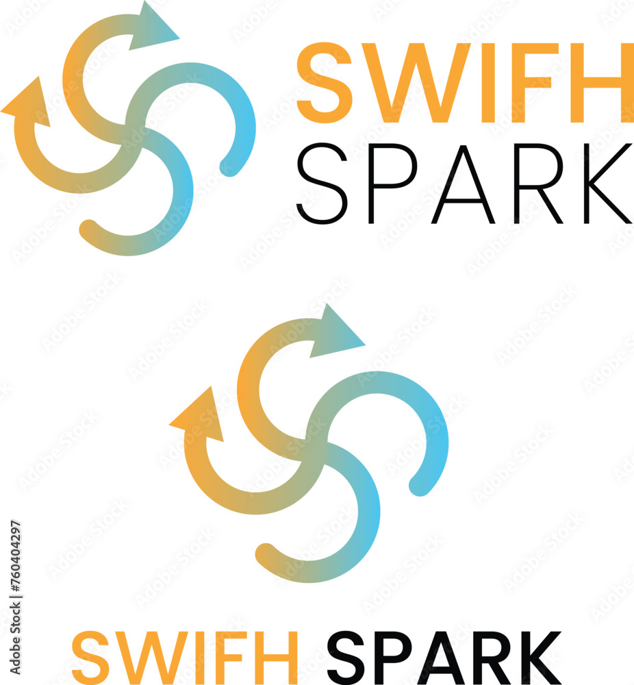 logo for company - Business logo - Swift spark logo Design logo for company - Business logo - Swift spark logo Design