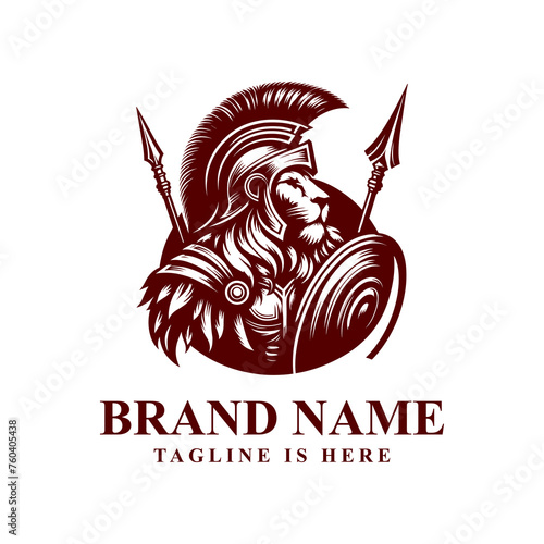 Lion Spartan logo: Melds strength, courage, and leadership, embodying resilience and valor in the spirit of ancient warriors.