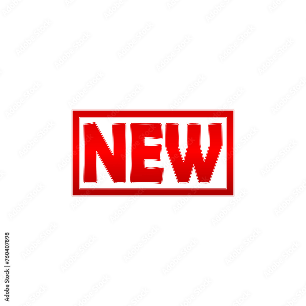 New sign icon isolated on transparent background New sign icon isolated on transparent background