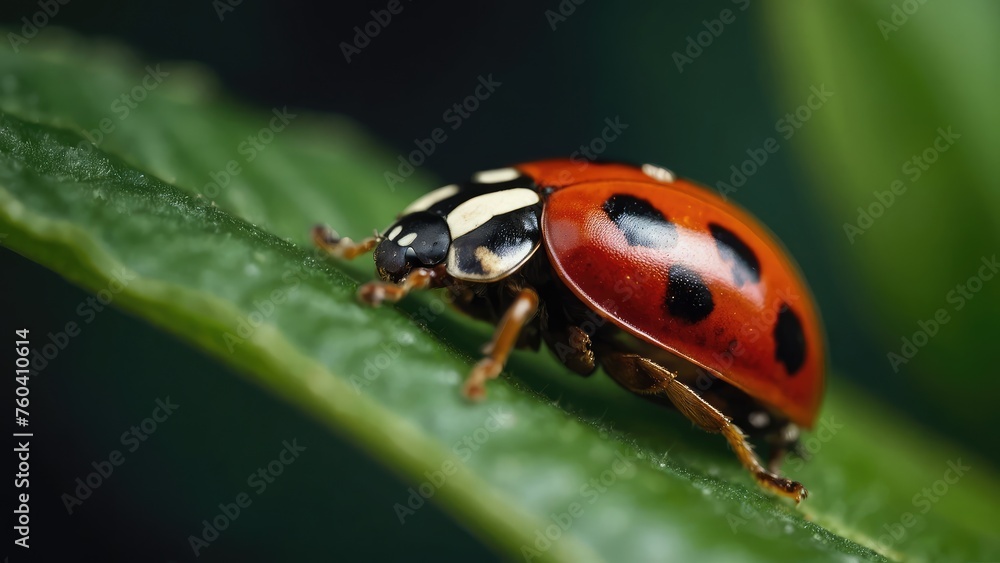 close up ladybug on a leaf hd wallpaper close up ladybug on a leaf hd wallpaper