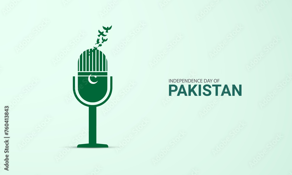 Independence day of Pakistan, Pakistan Independence day, creative design for banner, poster, vector illustration. Independence day of Pakistan, Pakistan Independence day, creative design for banner, poster, vector illustration.