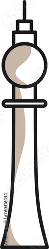 Colosseum line icon