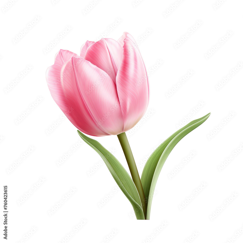 Beautiful tulip flower isolated on white Beautiful tulip flower isolated on white