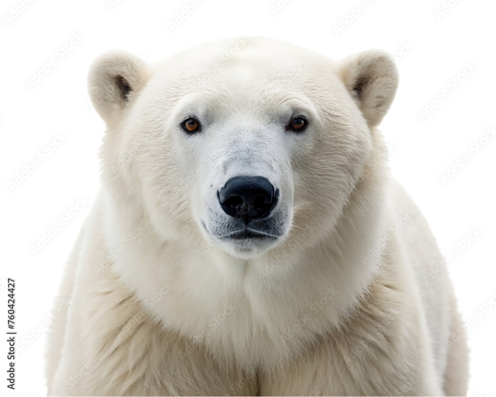Polar bear. isolated on transparent background. Polar bear. isolated on transparent background.
