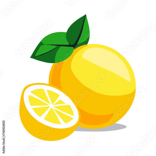 A vibrant, sun-kissed lemon hangs from a verdant branch, its freshness captured in this captivating nature's bounty.