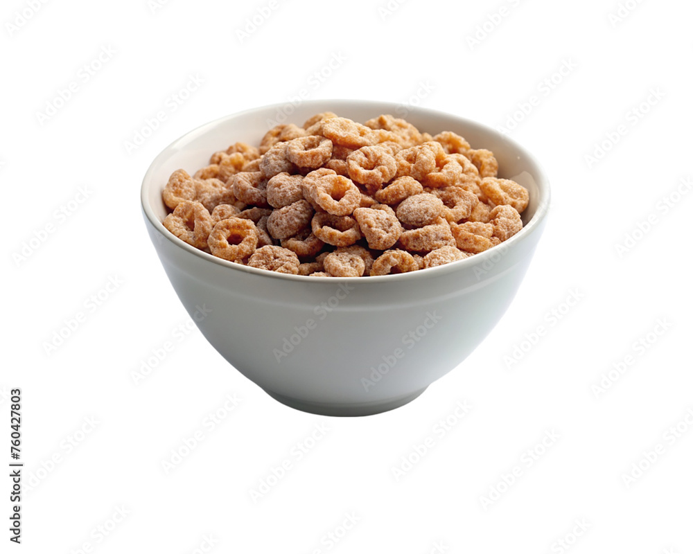 Bowl of corn flakes cereal. isolated on transparent background. Bowl of corn flakes cereal. isolated on transparent background.