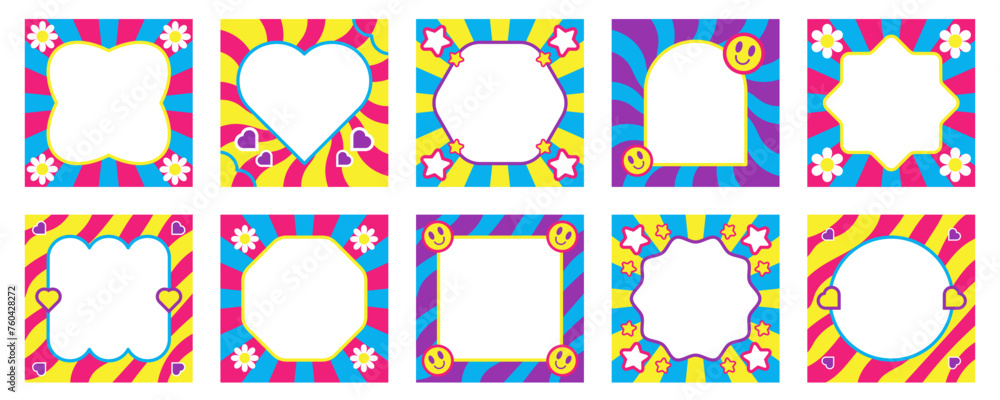 Pop Retro Square Frame Pop Retro Square Frame