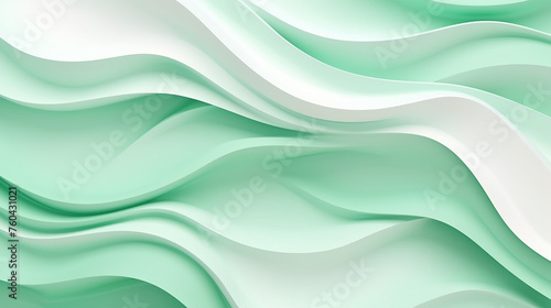 green and white soft color background abstract art