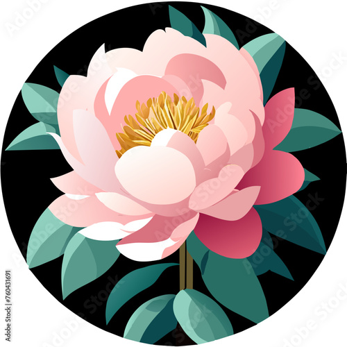 Peonies in nature's embrace, a symphony of elegance and vibrant hues.
