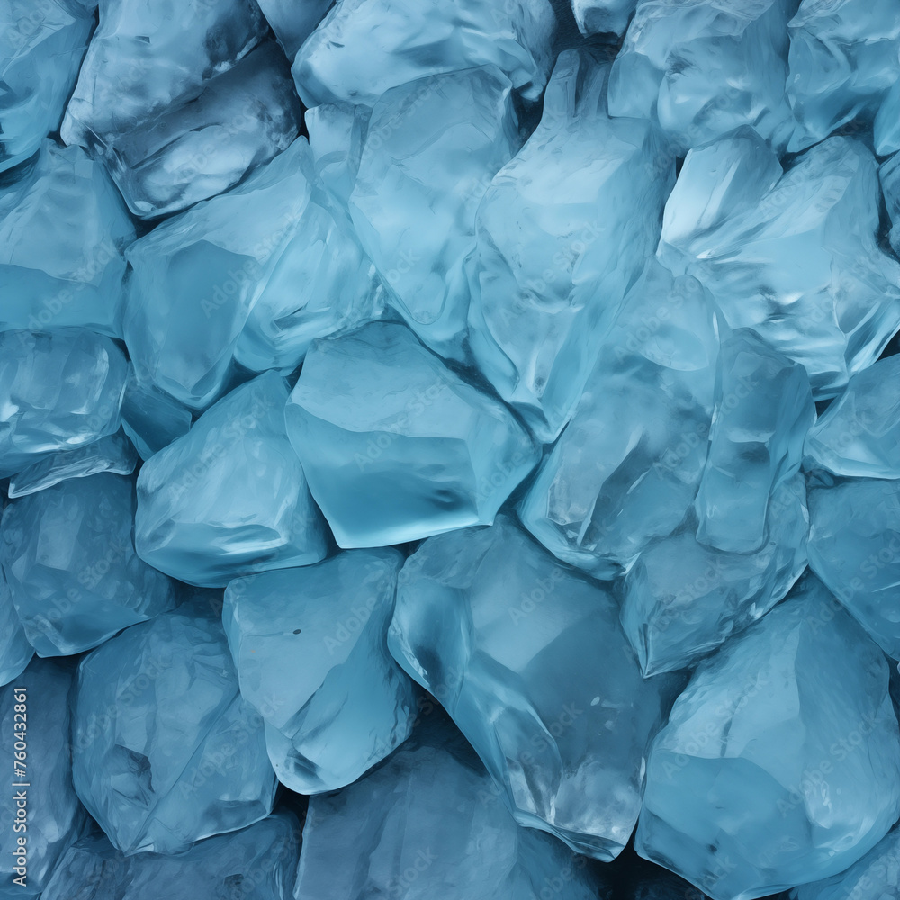 Obraz premium glacier blue background