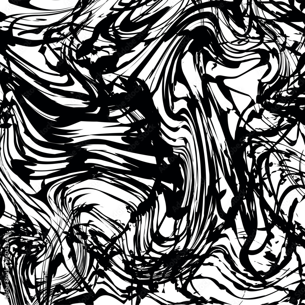 Art in the form of liquid ink spread across the entire screen.
