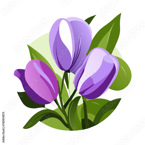 Sweet pea flower in nature.