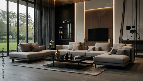 modern living room © Madeeha