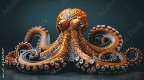 Octopus with each tentacle holding a different tool, illustrating the multitasking and comprehensive service approach in customer support.