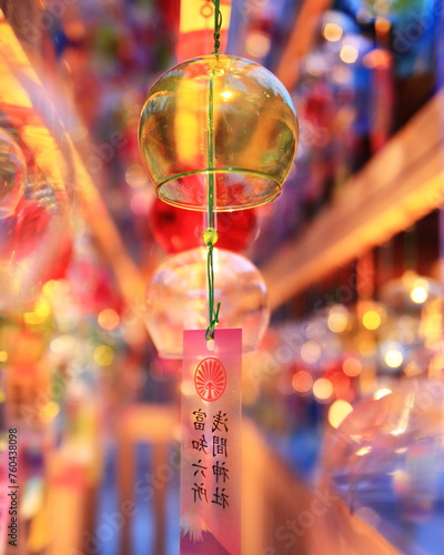 富知六所浅間神社の七夕風鈴祭り