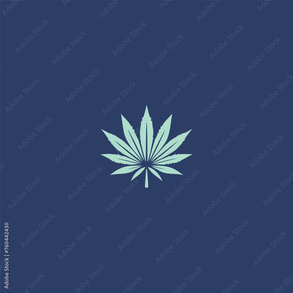 Cannabis logo design icon vector template Cannabis logo design icon vector template