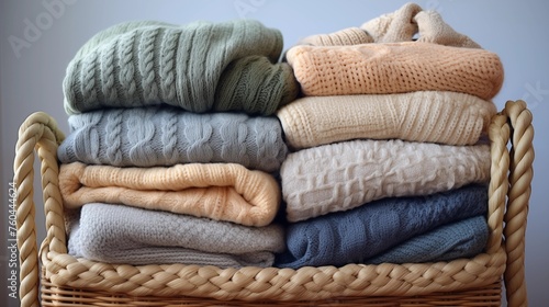 stack of wool