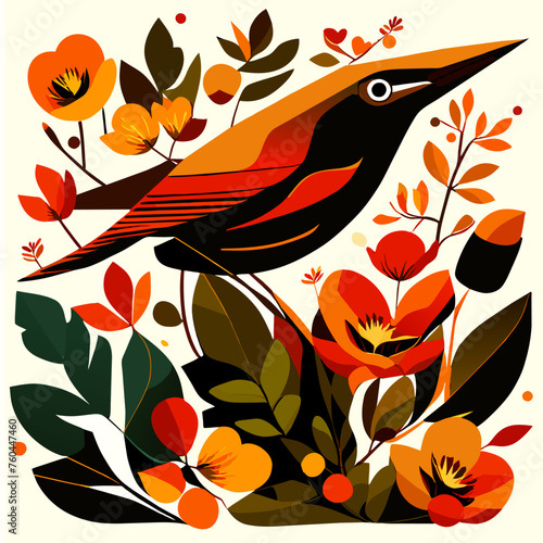 trend boho nature simple Design illustration