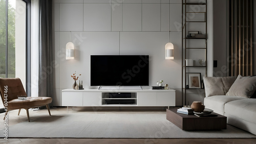 TV Cabinet in Modern Living Room