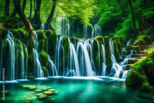 waterfall in the forest