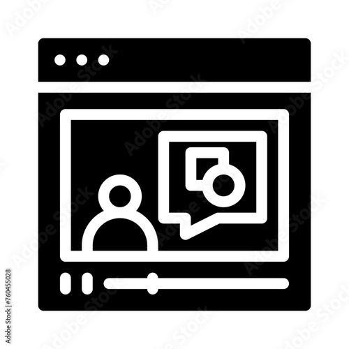tutorial glyph icon