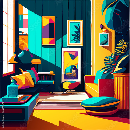 trend interiors simple Design illustration