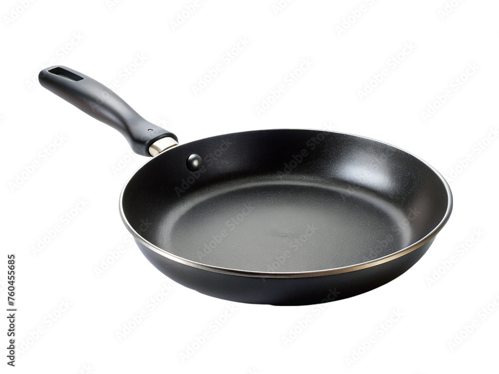 Black frying pan. isolated on transparent background. Black frying pan. isolated on transparent background.