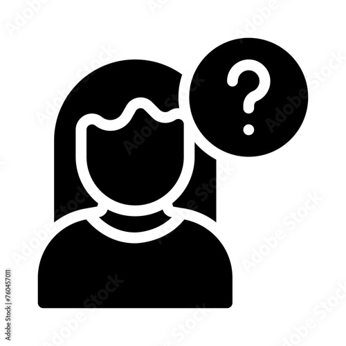 anonymity glyph icon