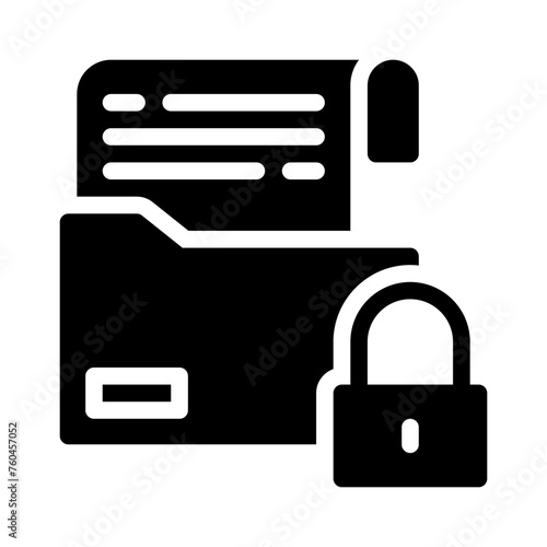 data glyph icon