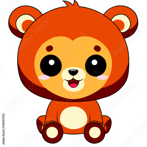 trend orangutan simple Design illustration
