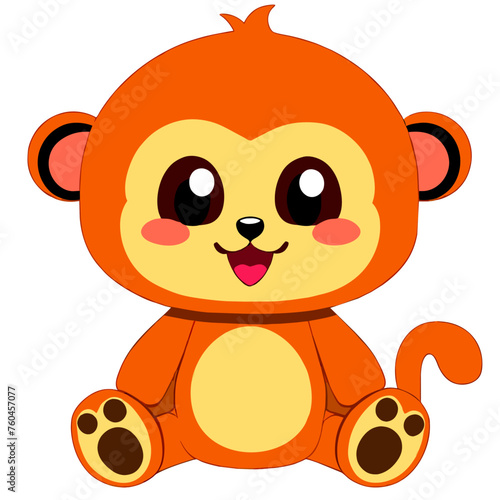 trend orangutan simple Design illustration photo