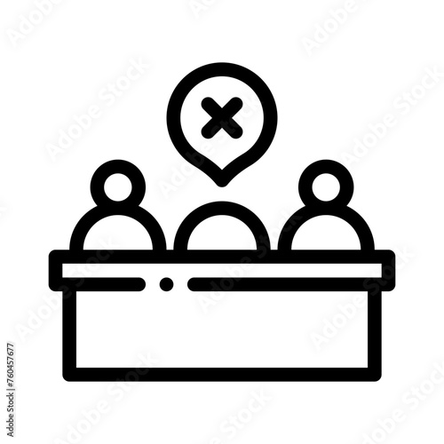 absence line icon