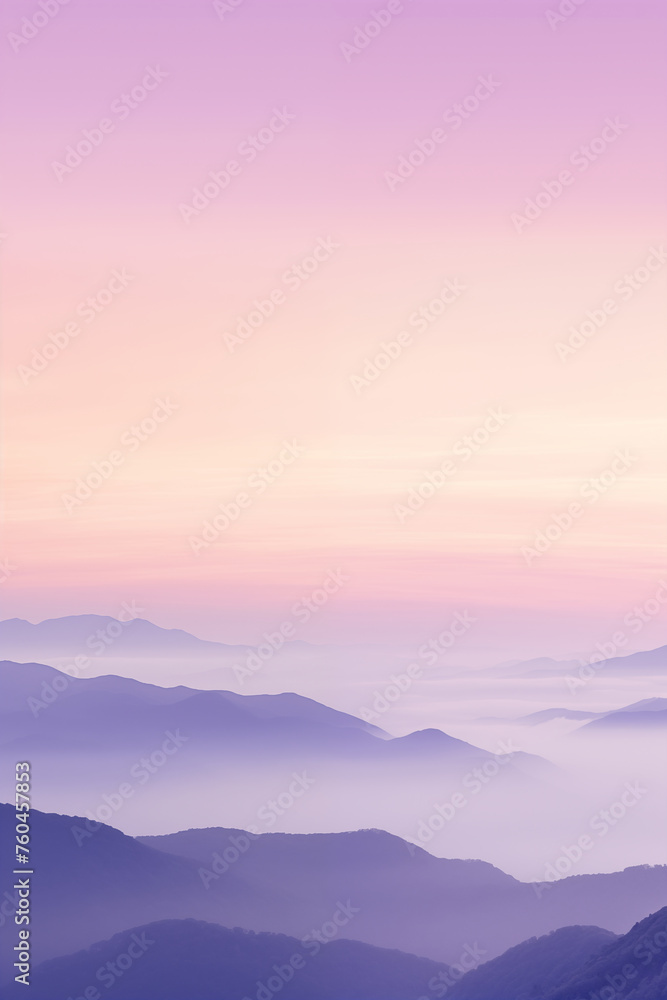 Serene Mountain Sunrise