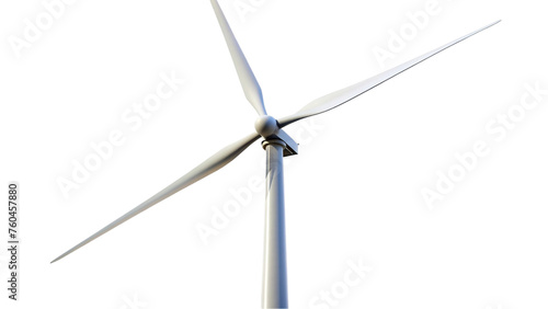 Wind turbine. isolated on transparent background.
