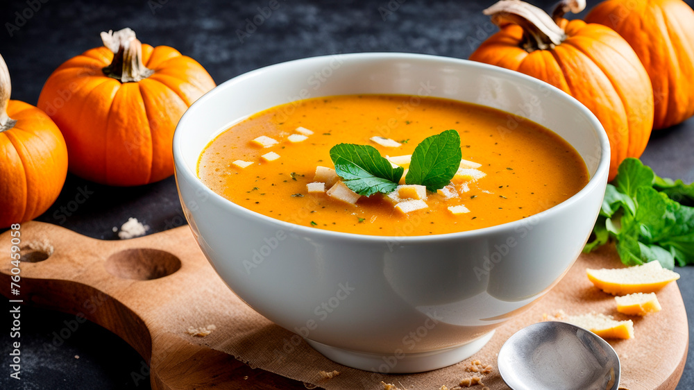 Creamy pumpkin and ginger Creamy pumpkin and ginger