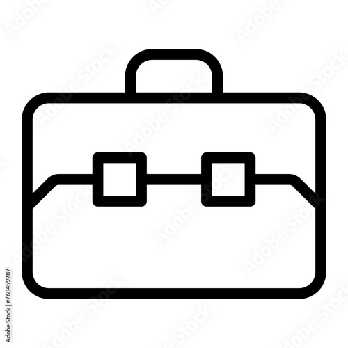This is the Bag icon from the UX and UI icon collection with an Outline style